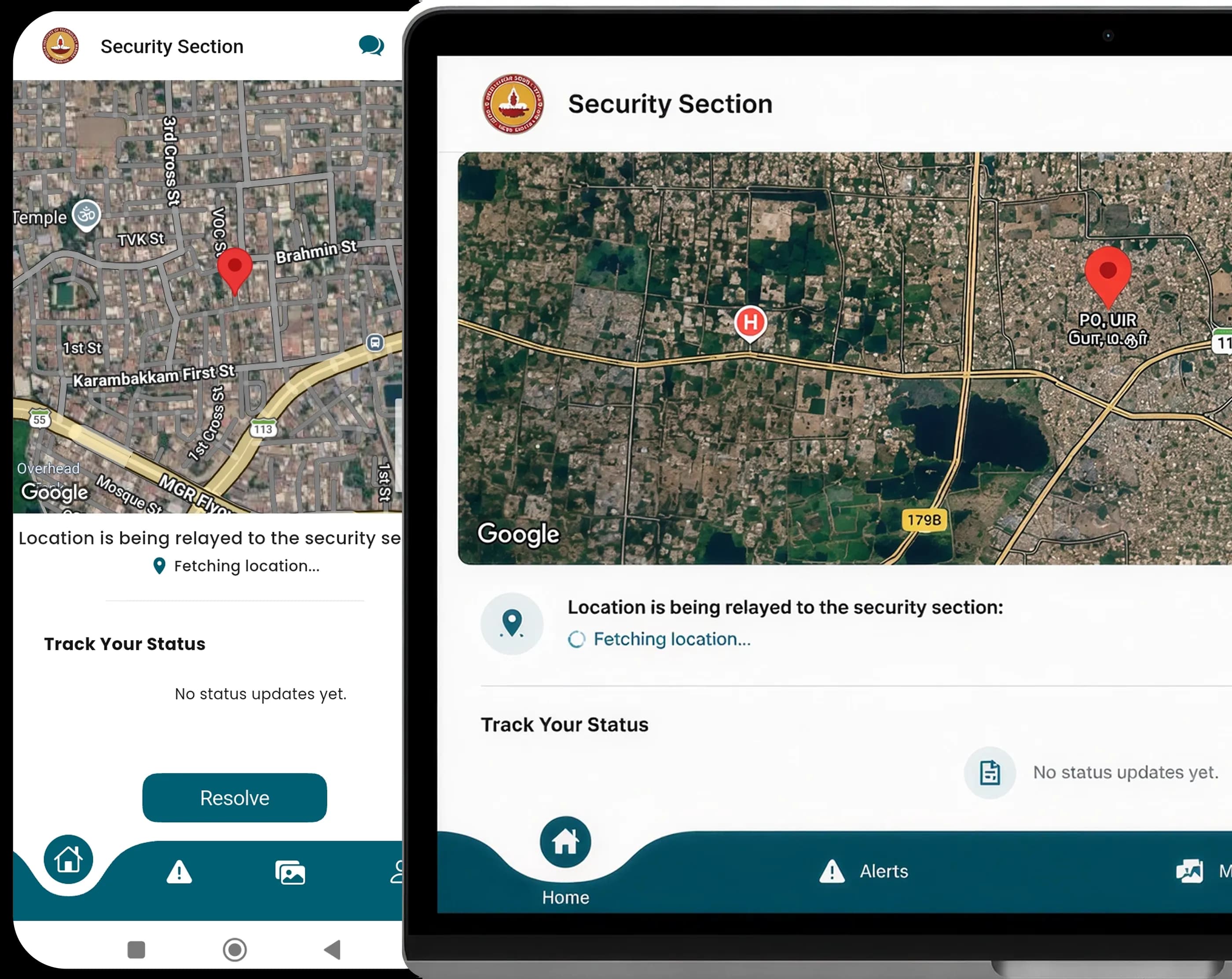 Campus360 - Real Time Safety & Security Management System preview