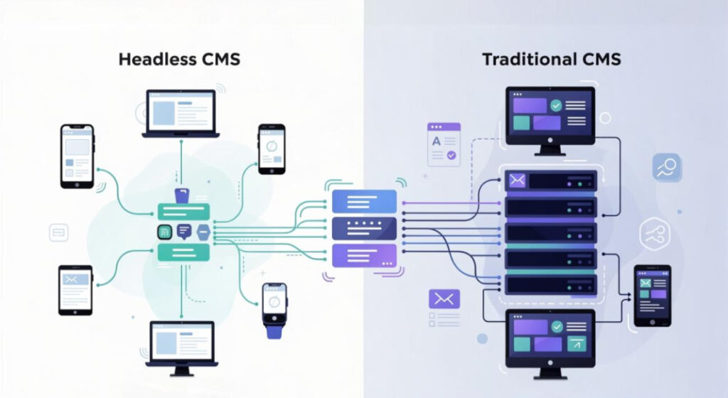 Headless CMS vs traditional CMS