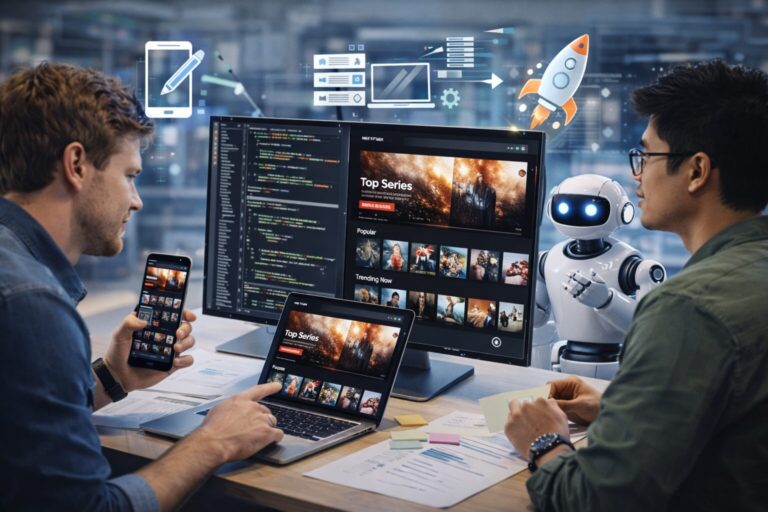 how to develop app like netflix