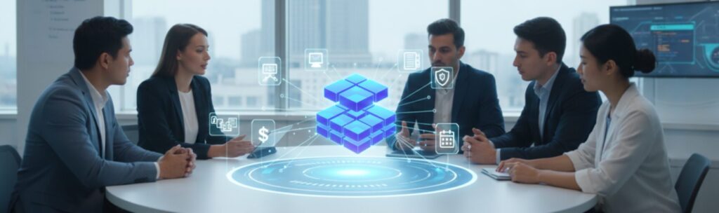 what is blockchain- features image