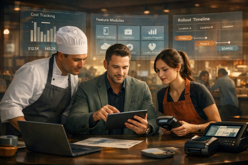Multi-Outlet Restaurant App Development